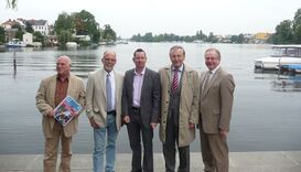 Mit Vertretern des Tourismusvereins und Tourismuspolitikern der SPD-Bundestagsfraktion in der Altstadt Köpenick