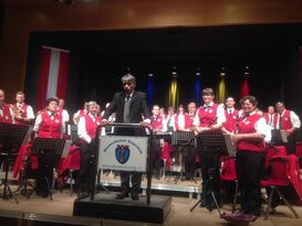 Das Blasorchester Köpenick trat in der Stadthalle Mürzzuschlag auf.