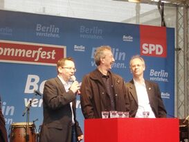 Talk der Bezirksbürgermeister-Kandidaten beim Familiensommerfest